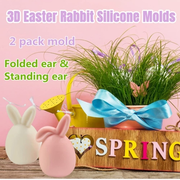 BUNNY CANDLE MOLD - Picture 6 of 9